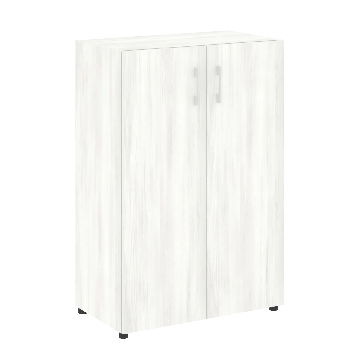 Шкаф средний широкий (2 средних фасада ЛДСП) Yalta LT.ST-2.3 снежная патина